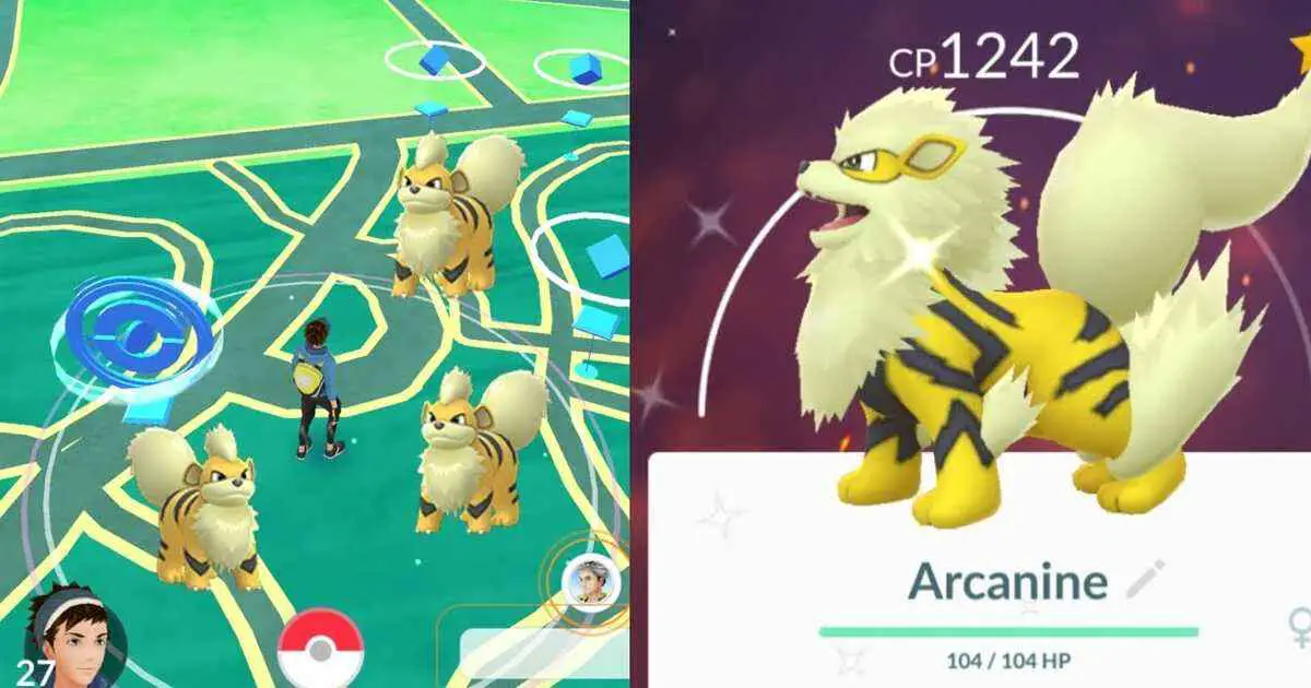 How To Find and Catch Shiny Growlithe and Shiny Arcanine In Pokemon GO