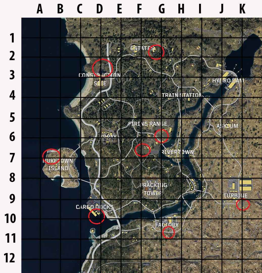 Blackout Helicopter Spawn Locations