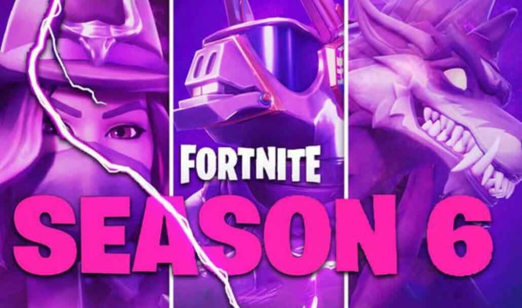 Temporada Fortnite 6 Items and Weapons Update