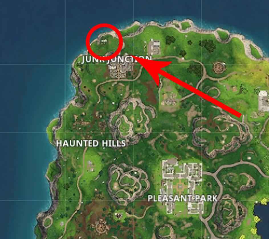 Fortnite Season 6 Week 4 Secret Banner Location