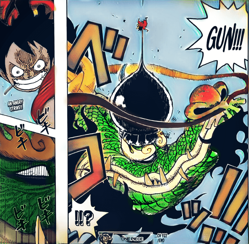 Chapitre One Piece 922: Luffy frappe Kaido