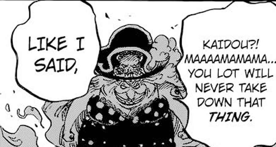 Big Mom Called Kaido a Thing