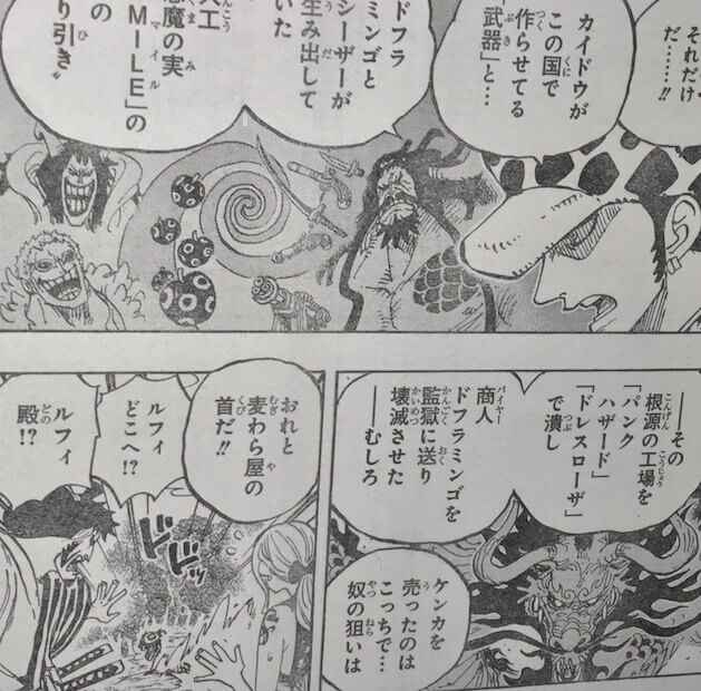 One Piece Kapitel 922 Raw-Scan