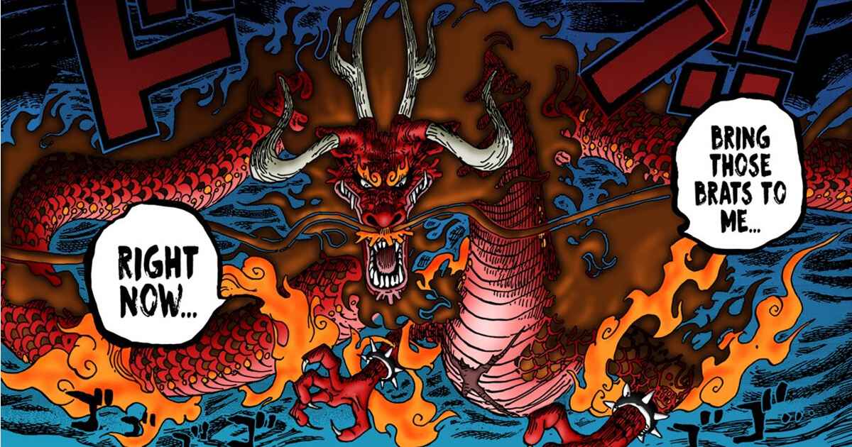 One Piece Kaido Dragon Form