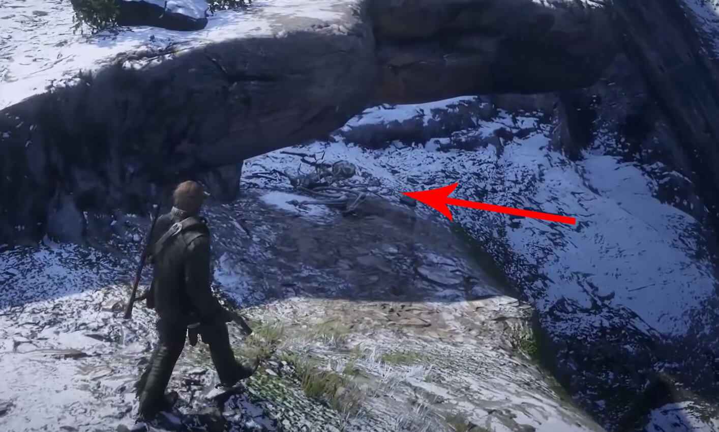 red Dead Redemption 2 Giant Remains Cave