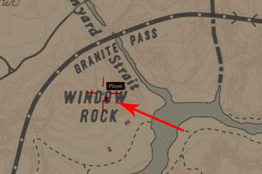 Rédemption de Red Dead 2 Emplacement de la peinture rupestre