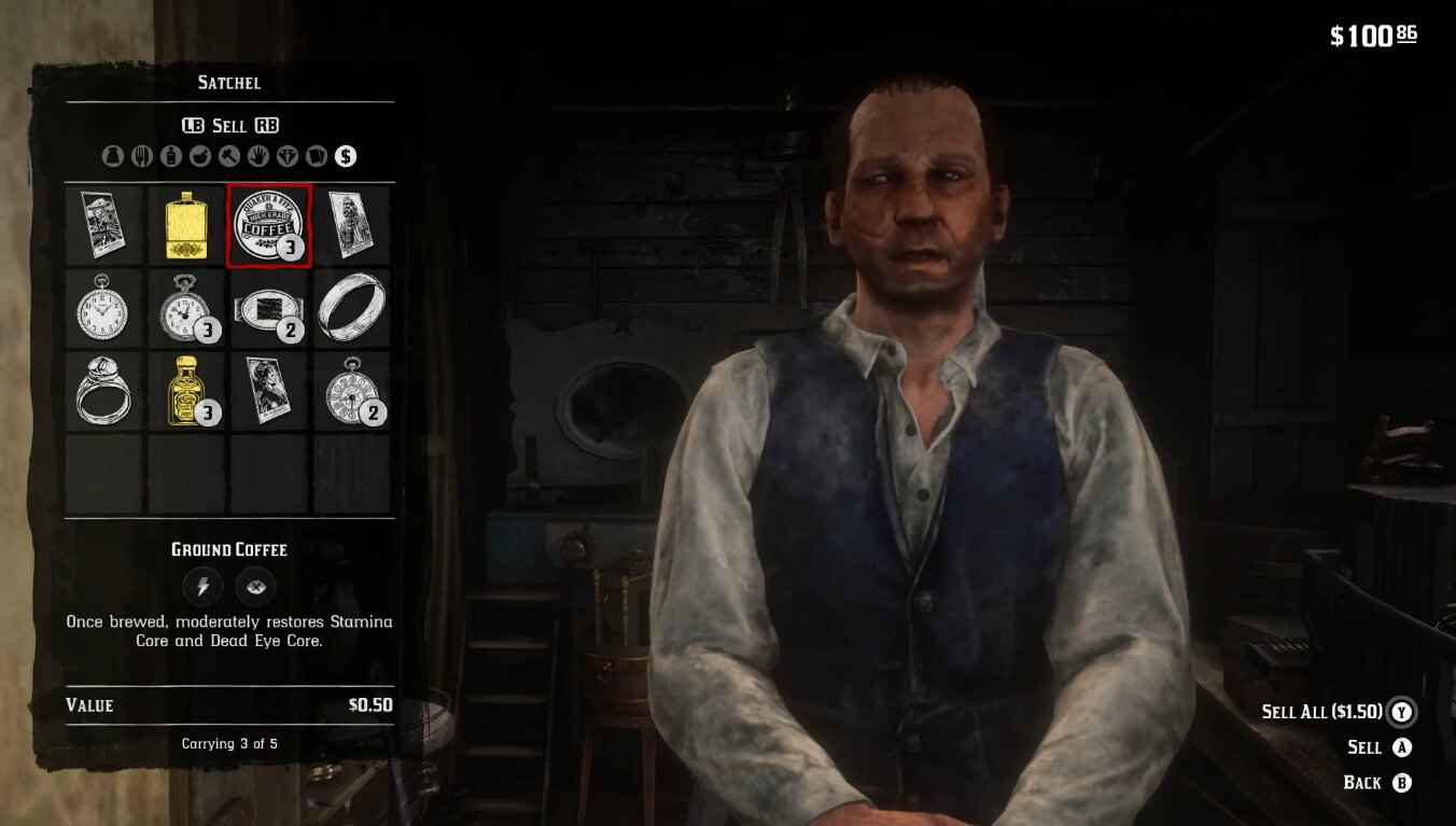 Red Dead Redemption 2: Fencer Vendor