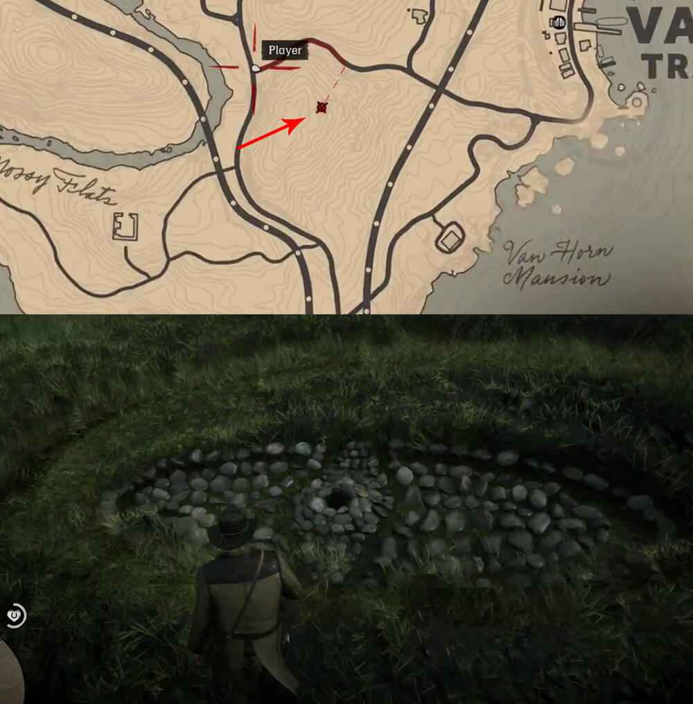 Poisonous Trail Map 2 Emplacement