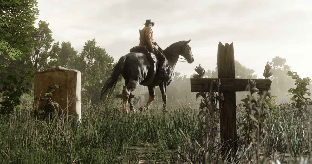 Rédemption de Red Dead 2 Emplacements des tombes