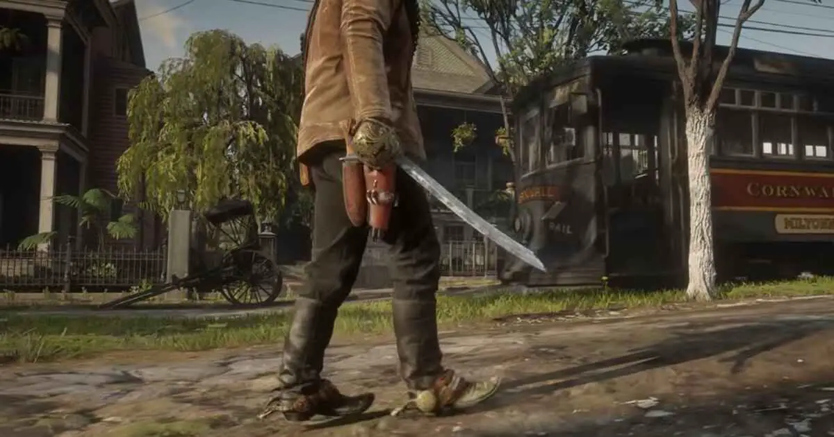 Red Dead Redemption 2 Pirate Sword Location