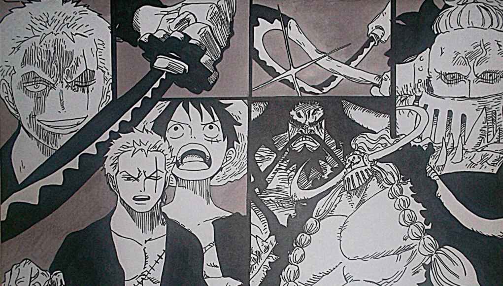 Zoro vs. Jack Fan Art