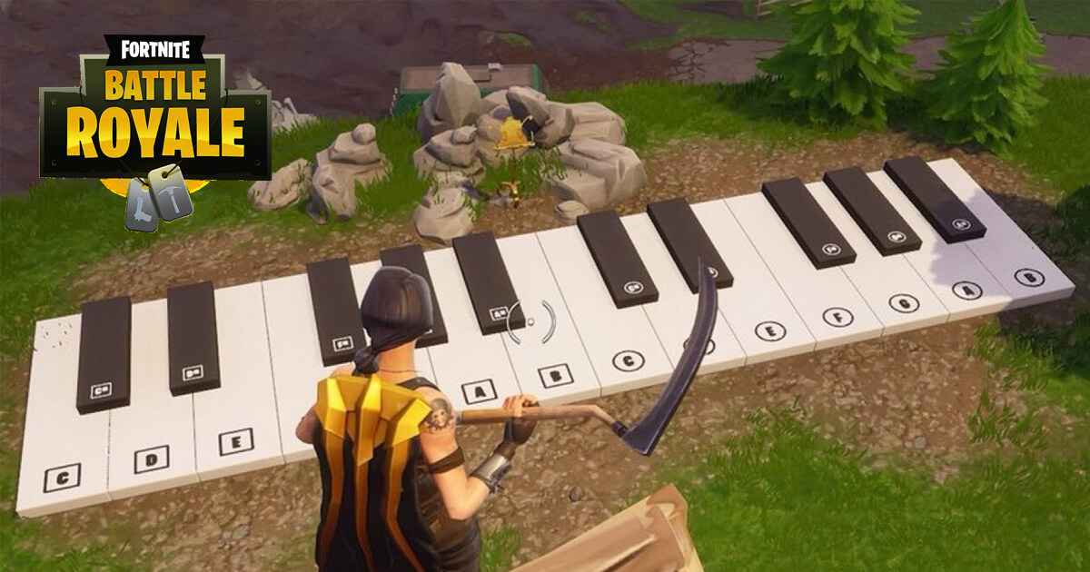 Guide des partitions et du piano de Fortnite Battle Royale