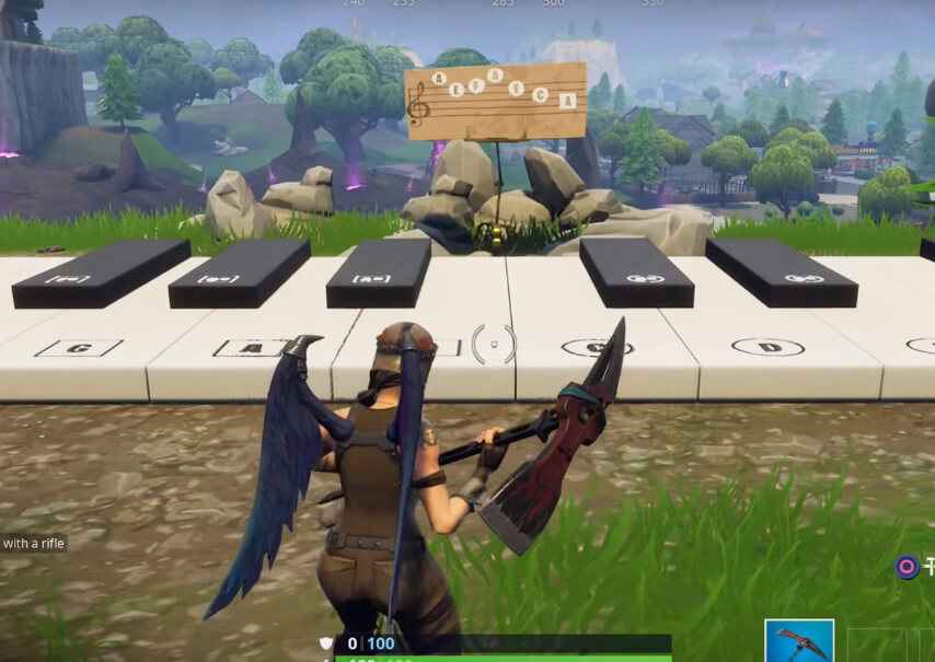 Piano in Retail Row