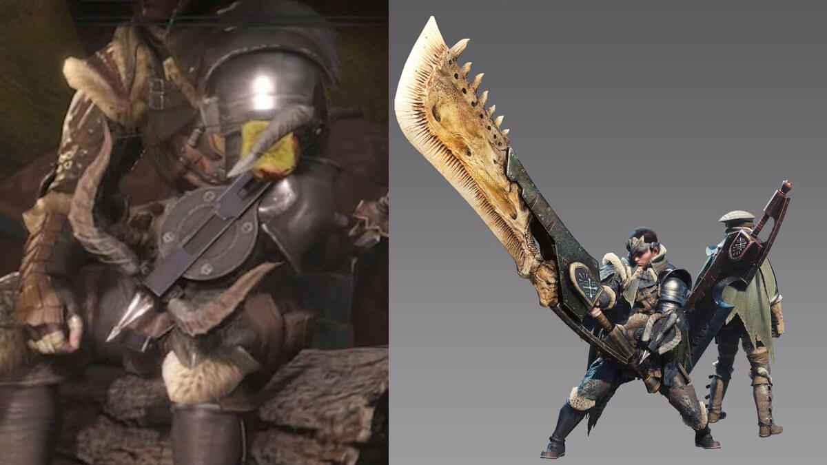 Monster Hunter Slinger and Greatsword