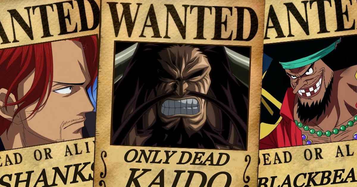 One Piece Yonko Bounty