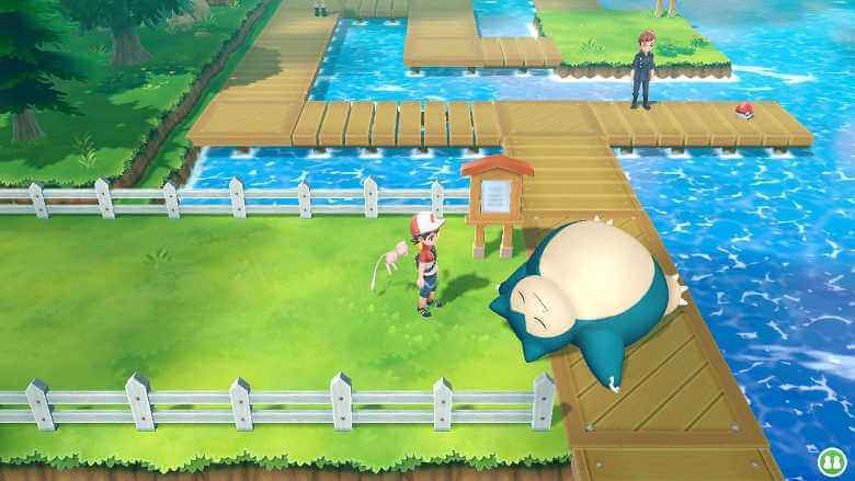 بوكيمون دعونا نذهب للنوم Snorlax