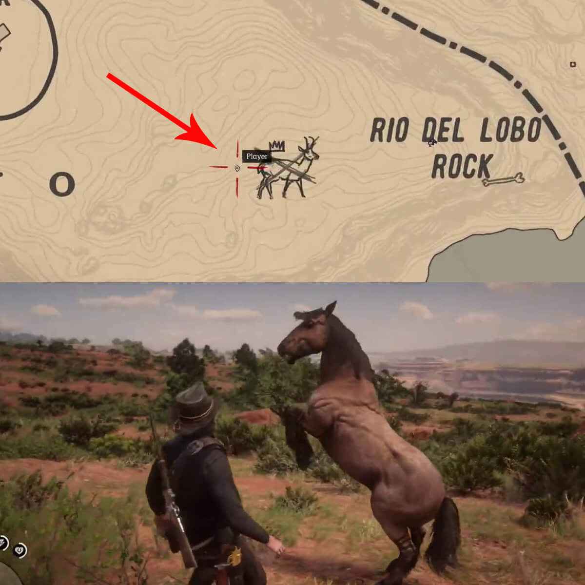 Red Dead Redemption 2 Tiger-Striped Bay Wild Mustang