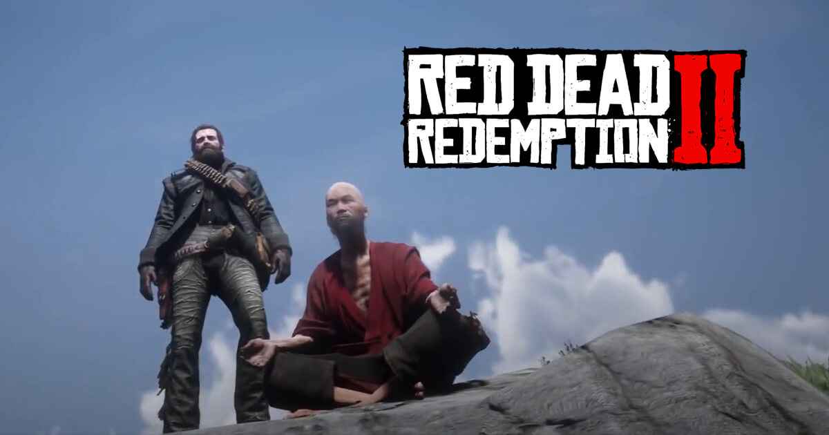 Rédemption de Red Dead 2 Moine méditant