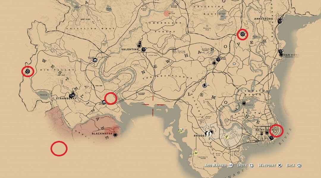 All Trappers Locations