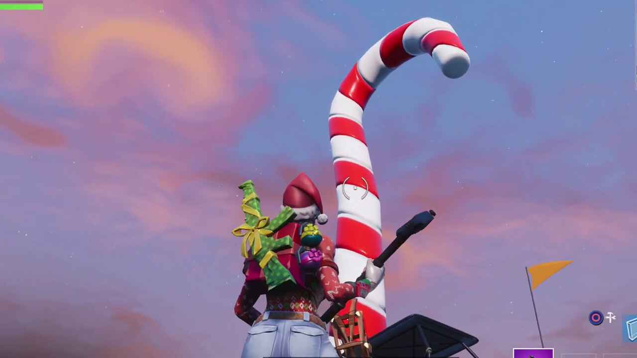 Emplacements des cannes de bonbon géantes Fortnite