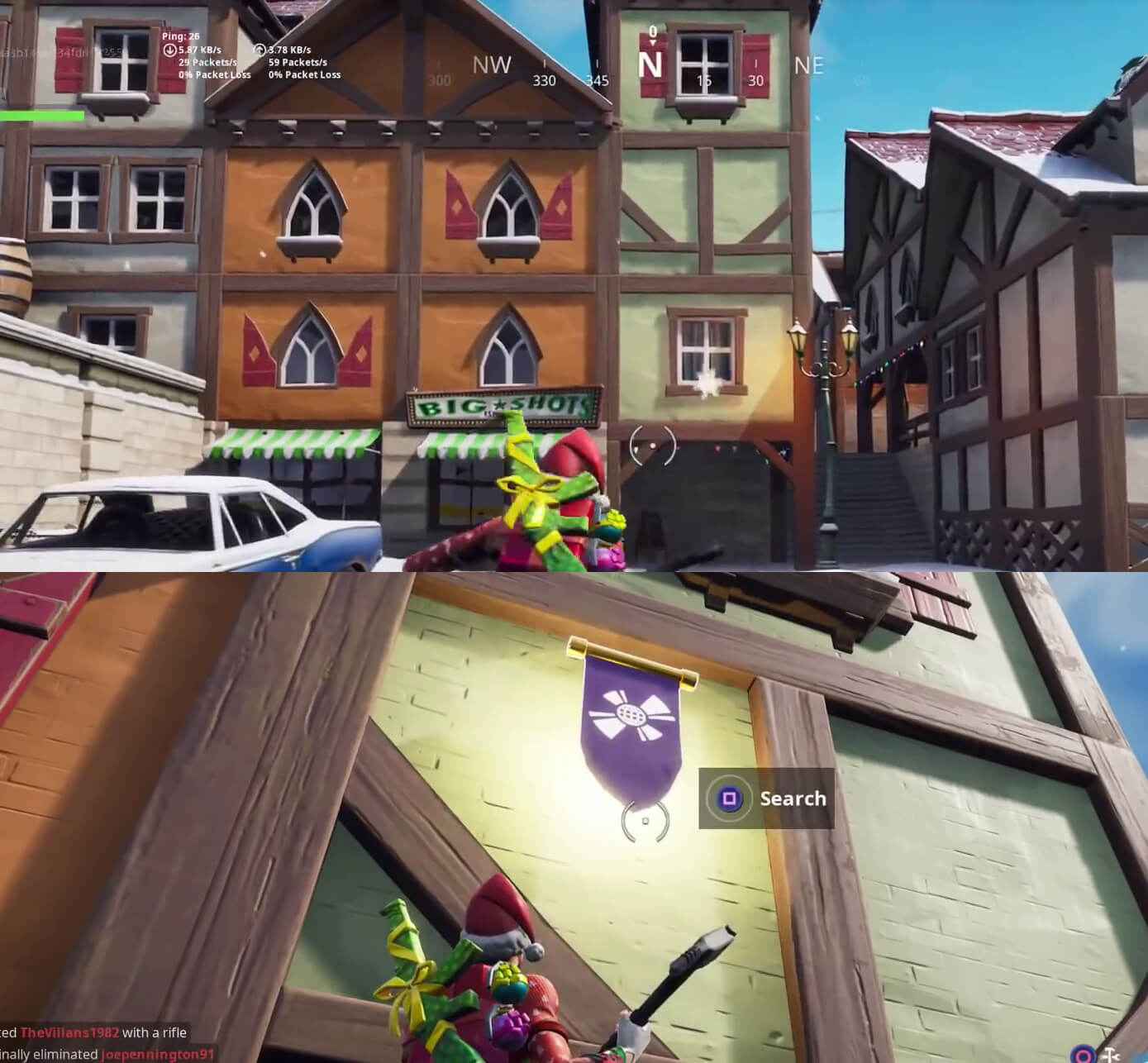 Sezon Fortnite 7 Tydzień 4 Lokalizacja tajnego sztandaru