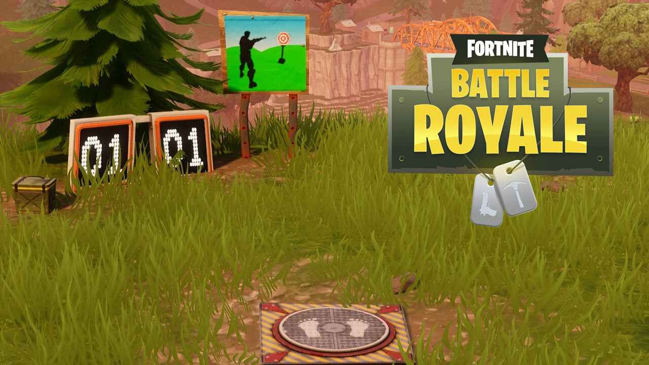 Temporada de Fortnite 7 Semana 10 Galería de tiro