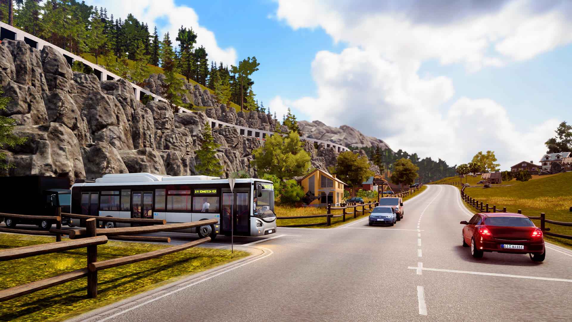 Simulador de ônibus 18 Seaside Valley DLC