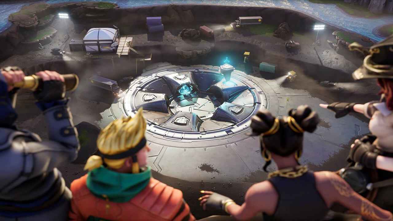 Fortnite-seizoen 8 Week 10 Scherm laden