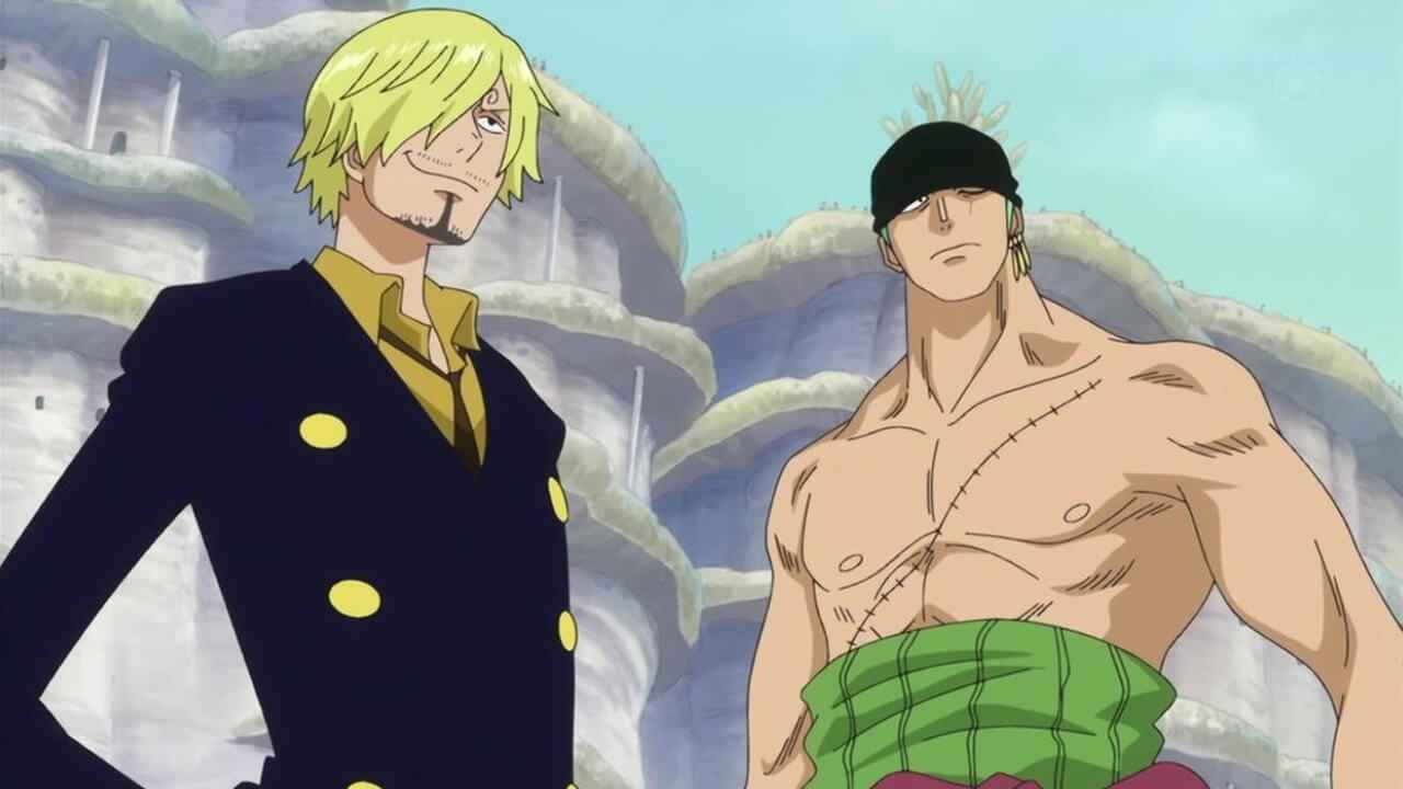 Sanji Zoro Una Pieza