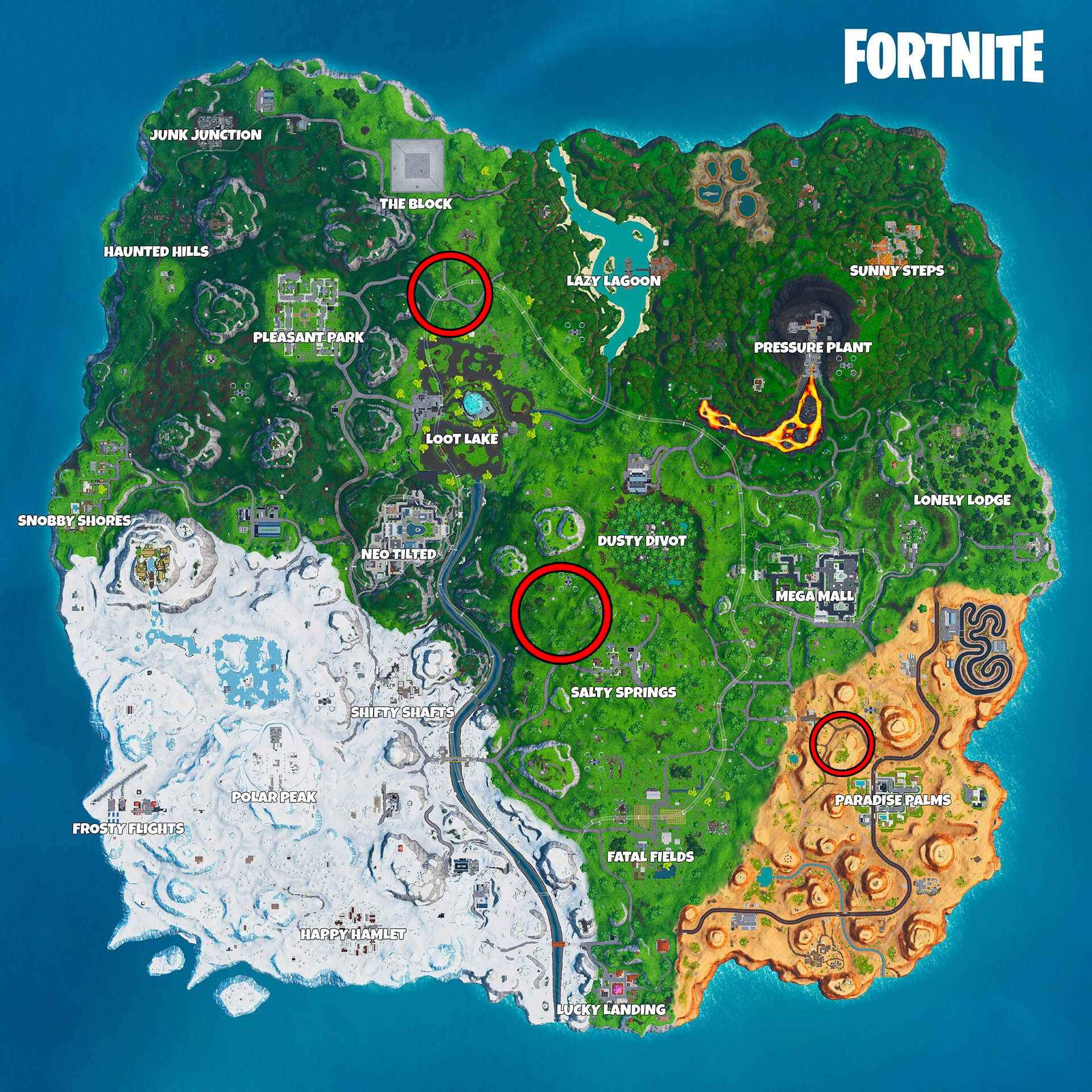 All Giant Beach Balls Locations