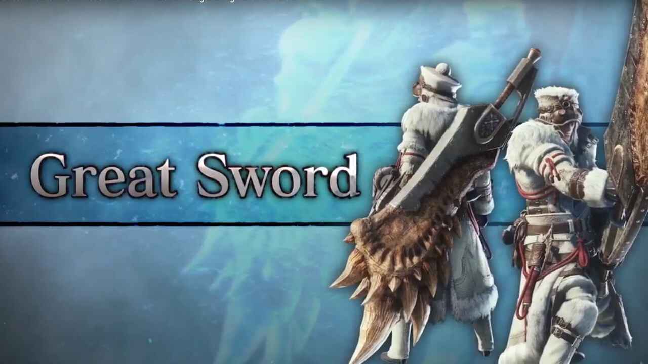 몬스터 헌터 월드: Iceborne Great Sword