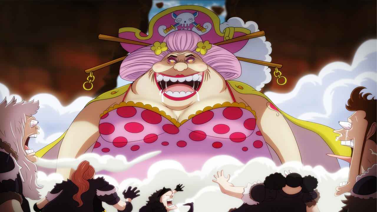 One Piece Big Mom arrive à la prison d'Udon