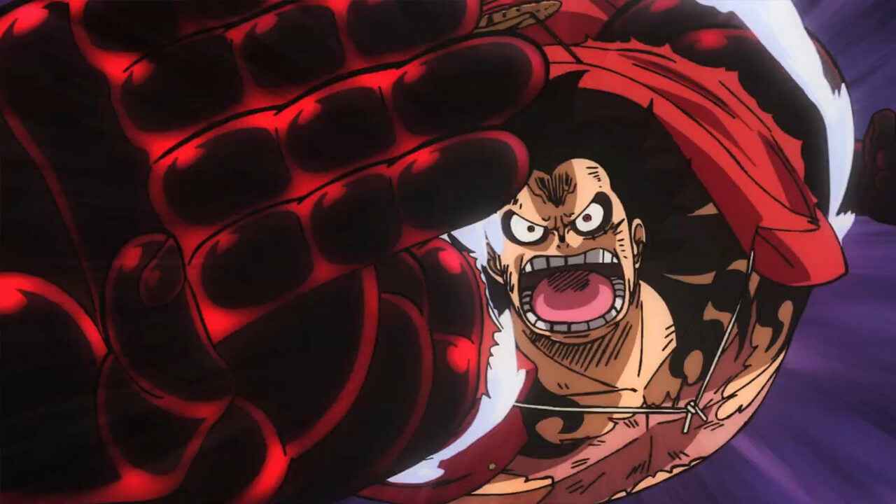 One Piece Luffy Gear 4th