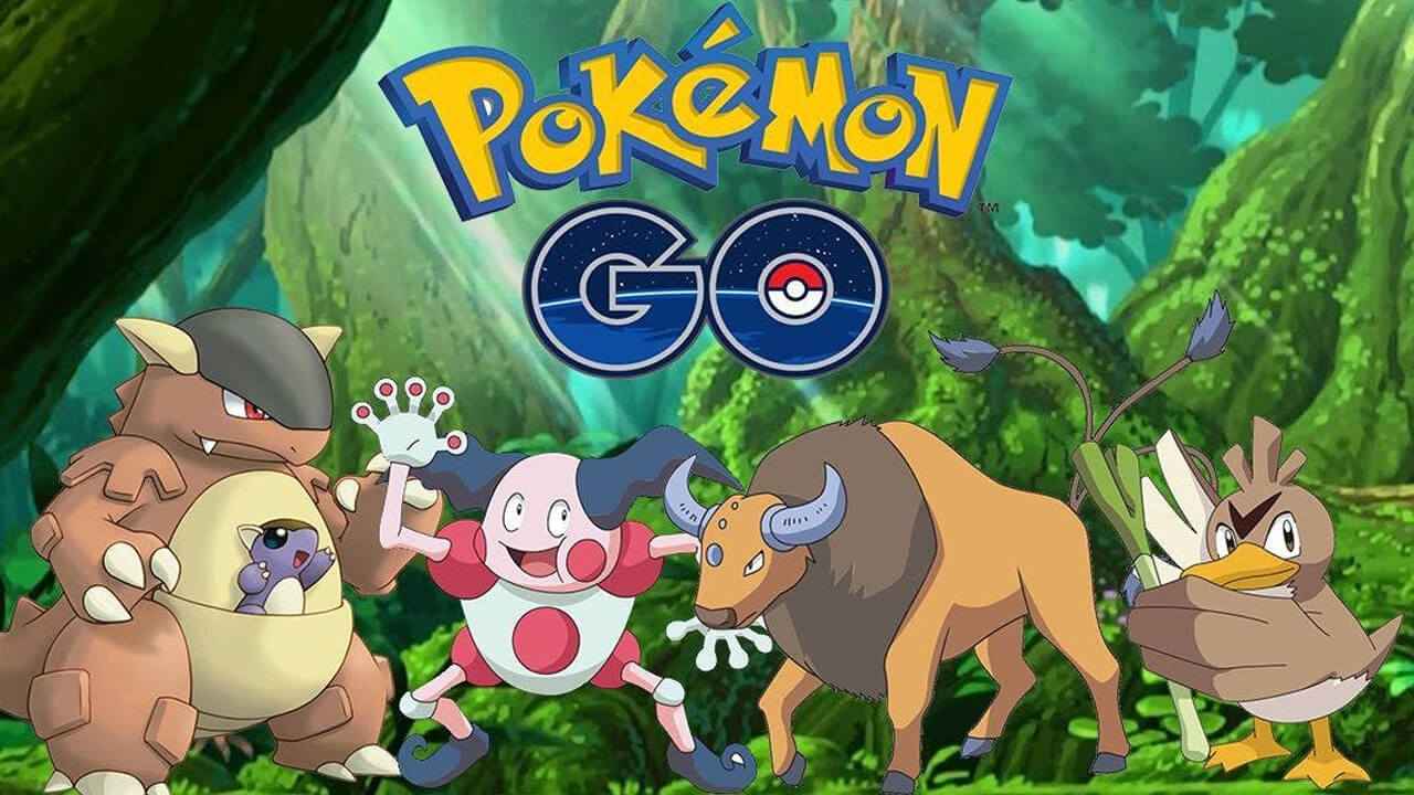 Pokemon GO Regional Pokemon