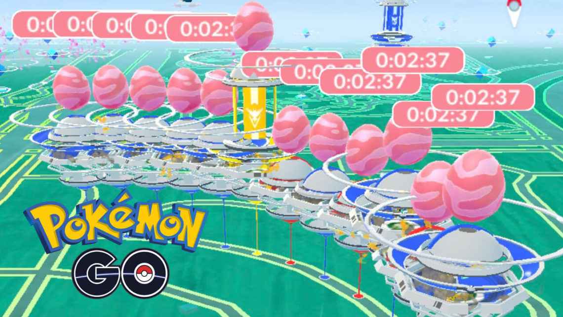 map for pokemon go raids