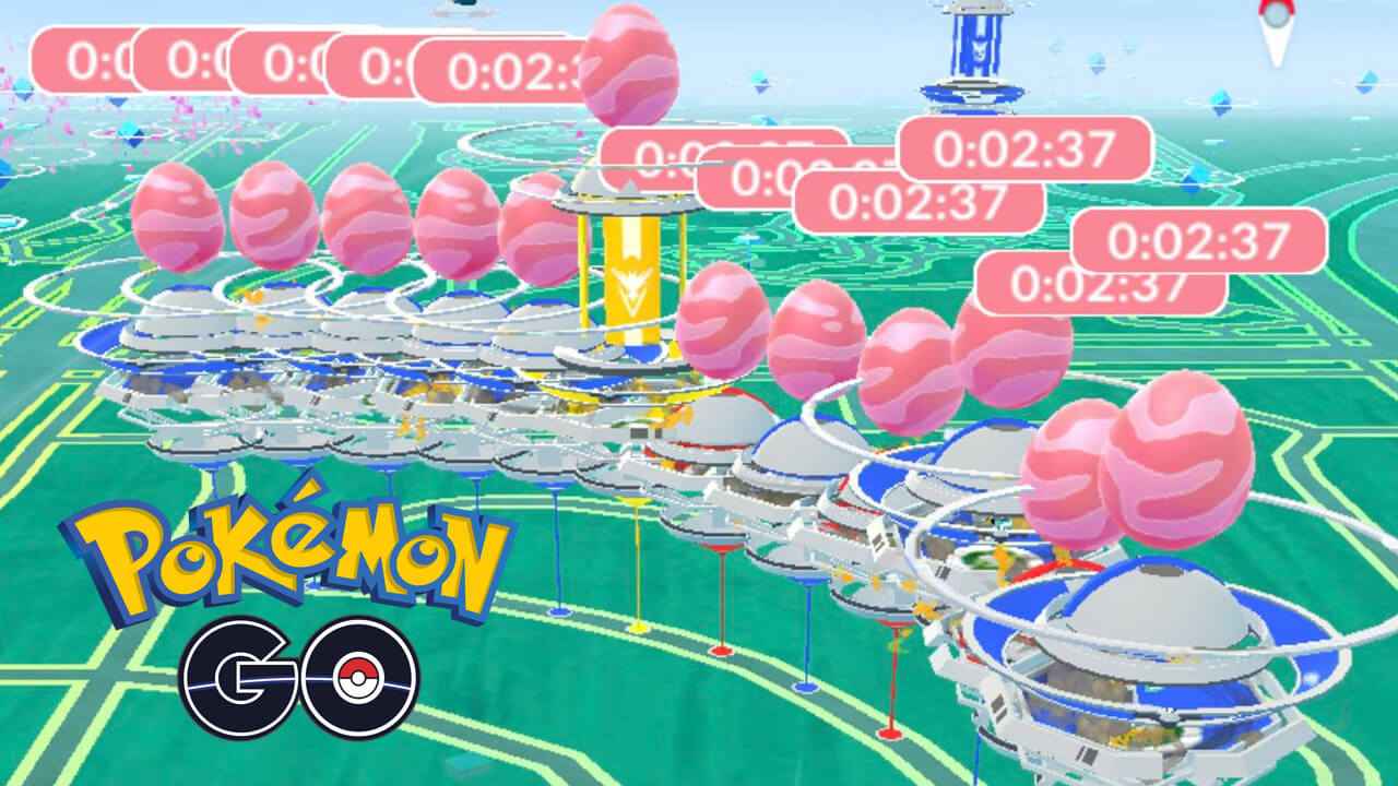 Pokemon GO Raid-bazen