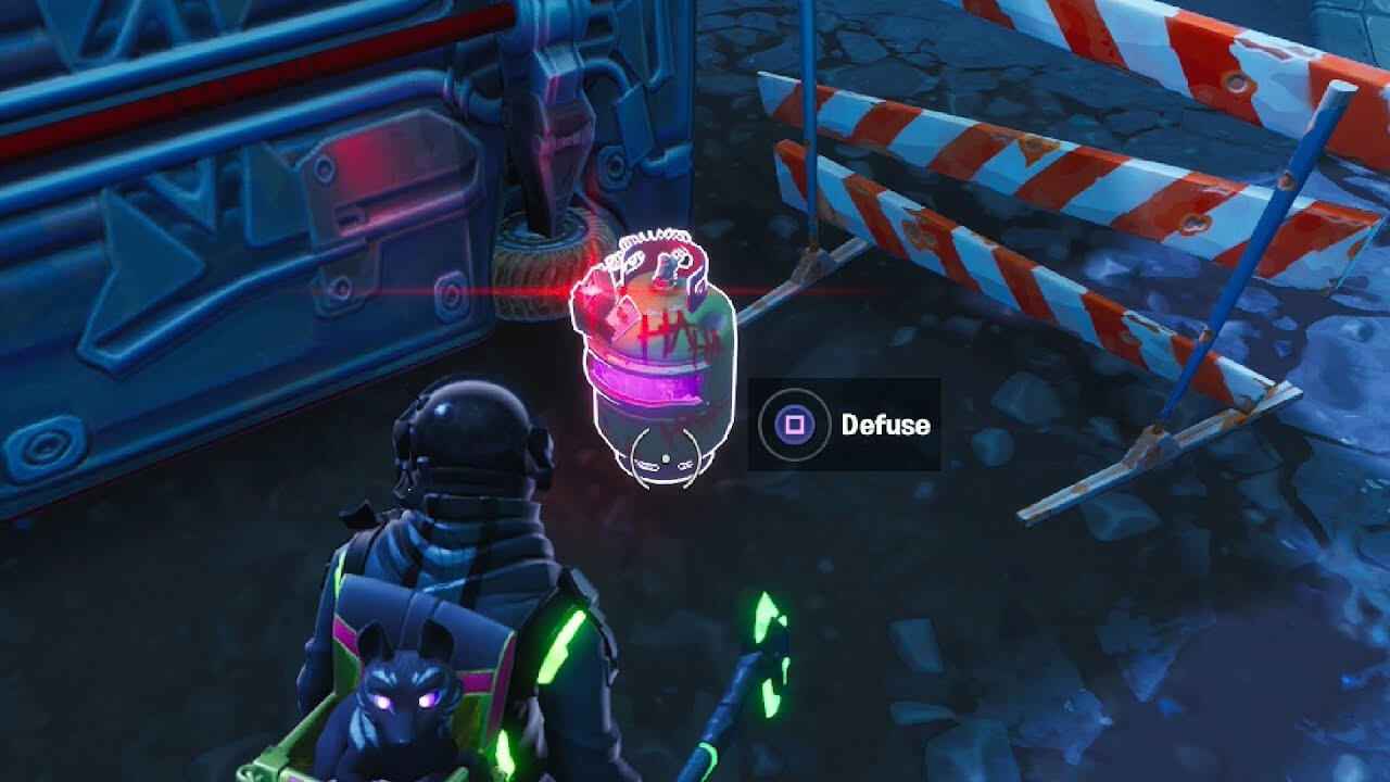 موسم Fortnite 10 Joker Gas Canisters