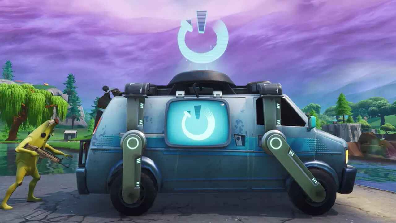 Fortnite-seizoen 10 Reboot Van