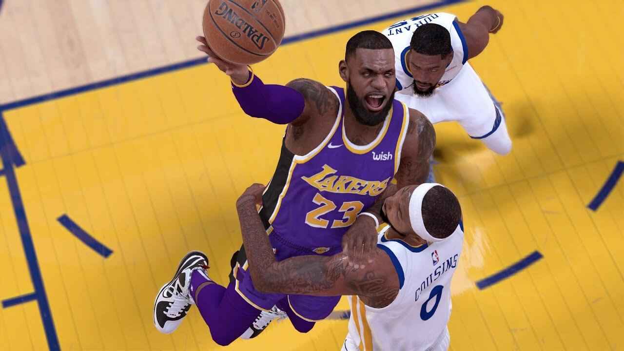 NBA 2K20 Alley Oop