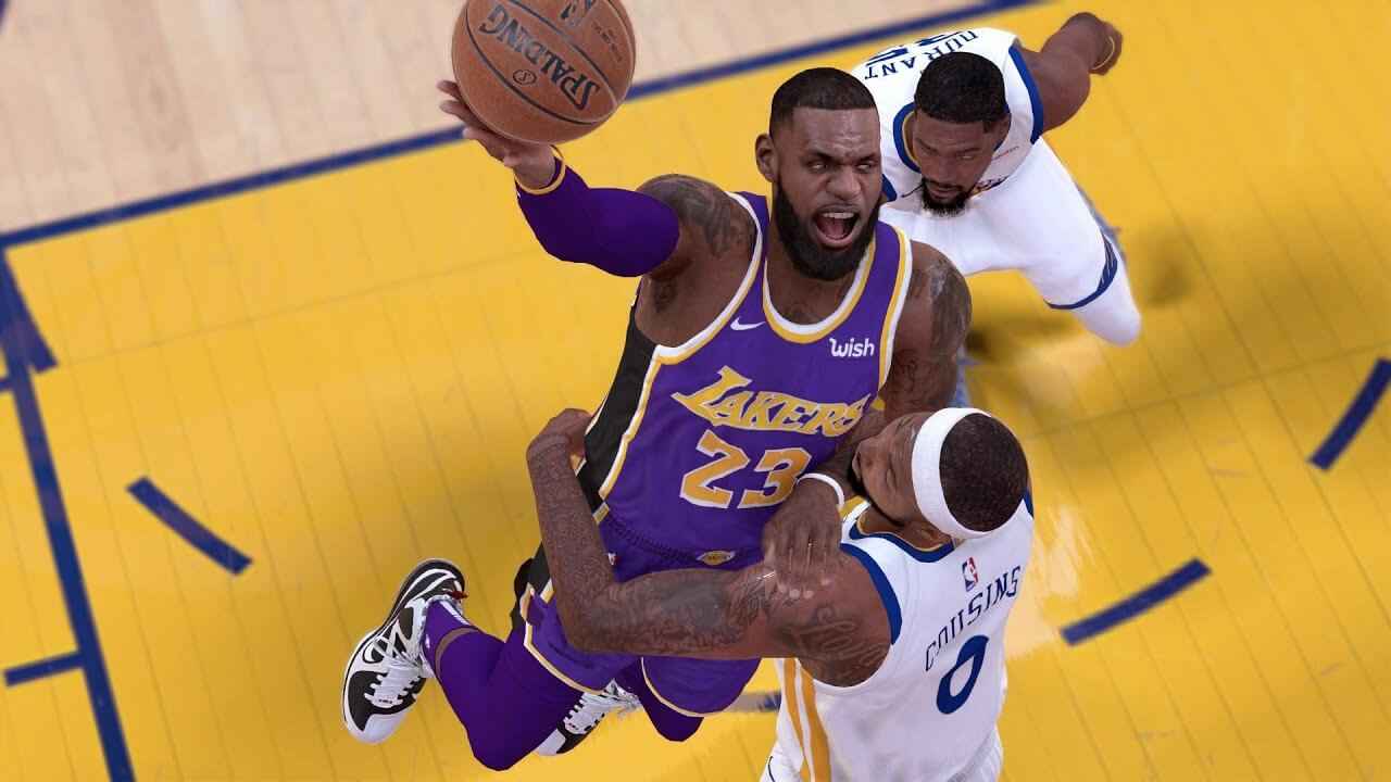 NBA 2K20 Alley Oop