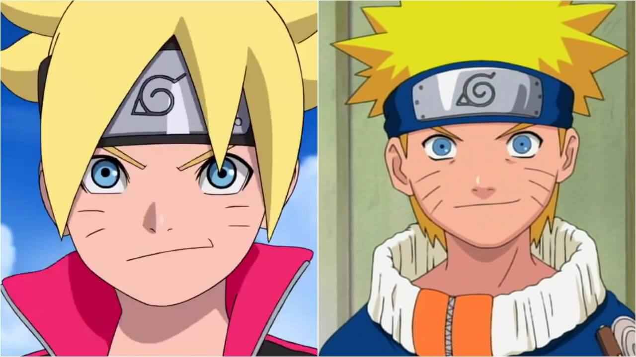 Boruto und Kid Naruto