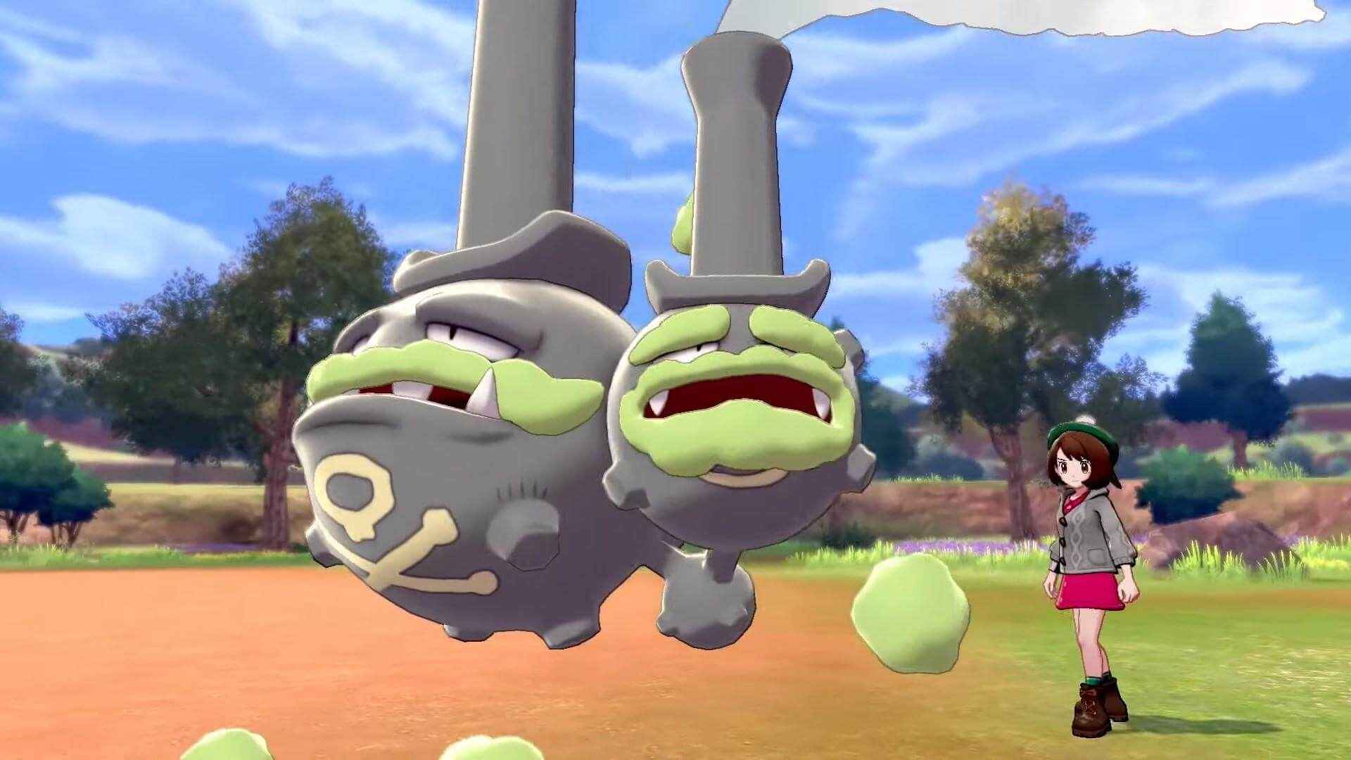 Pokemon Sword and Shield Galarian Weezing