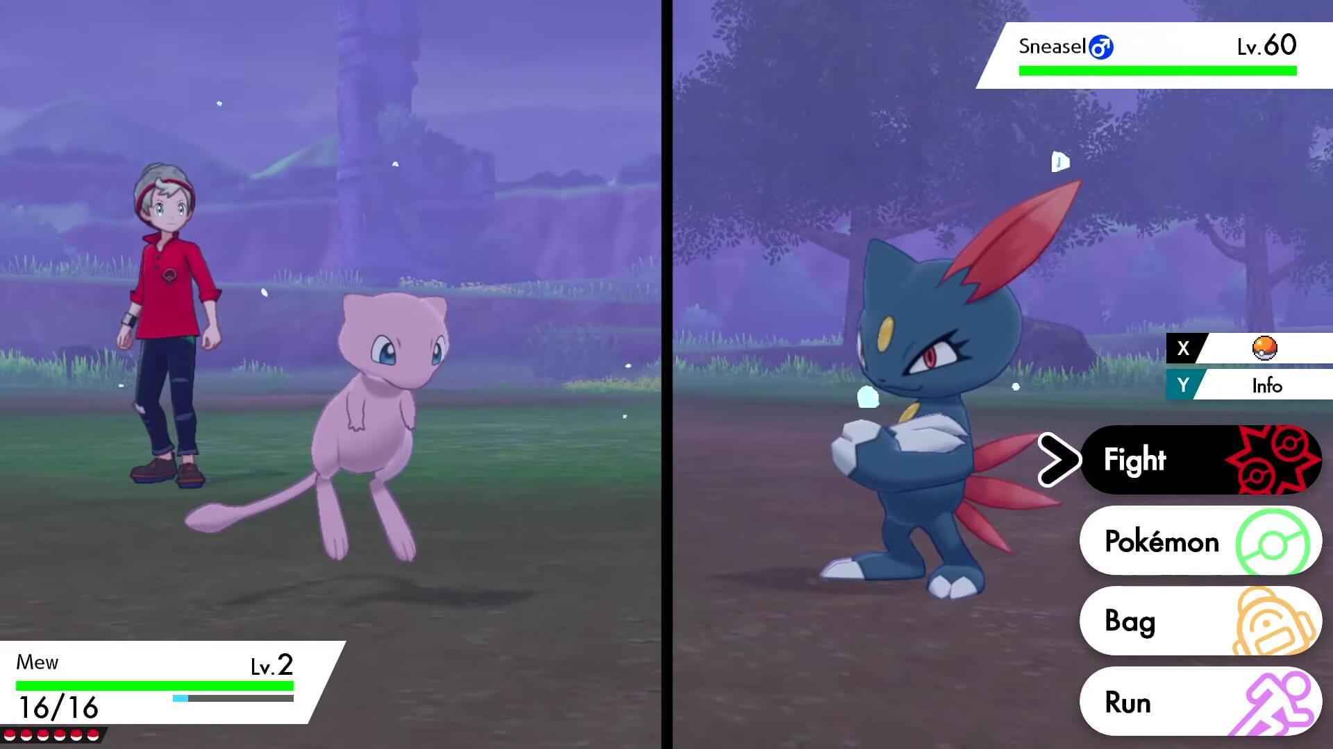 Pokémon Épée et Bouclier Mew