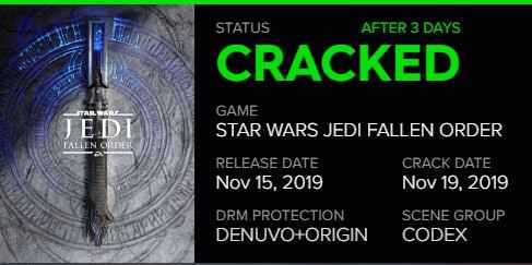 ستار وورز جدي: Fallen Order Crack