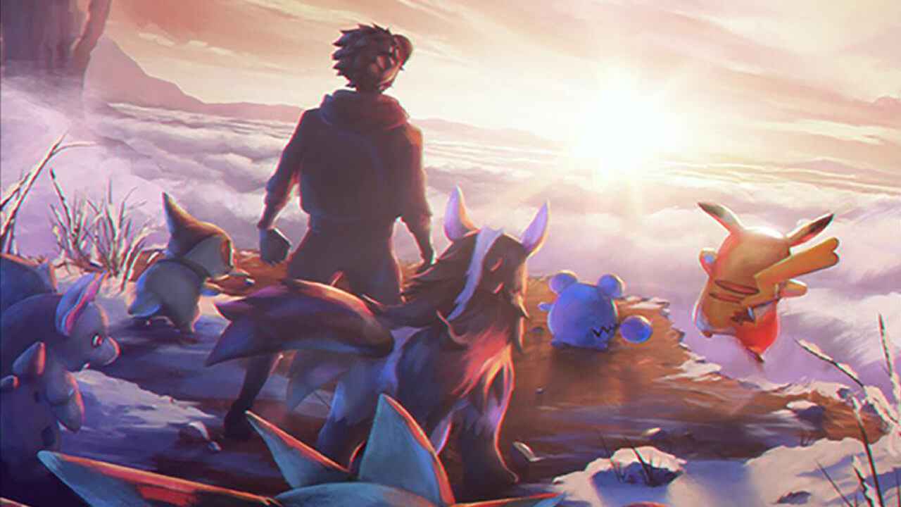 Pantalla de carga de Pokémon GO Unova