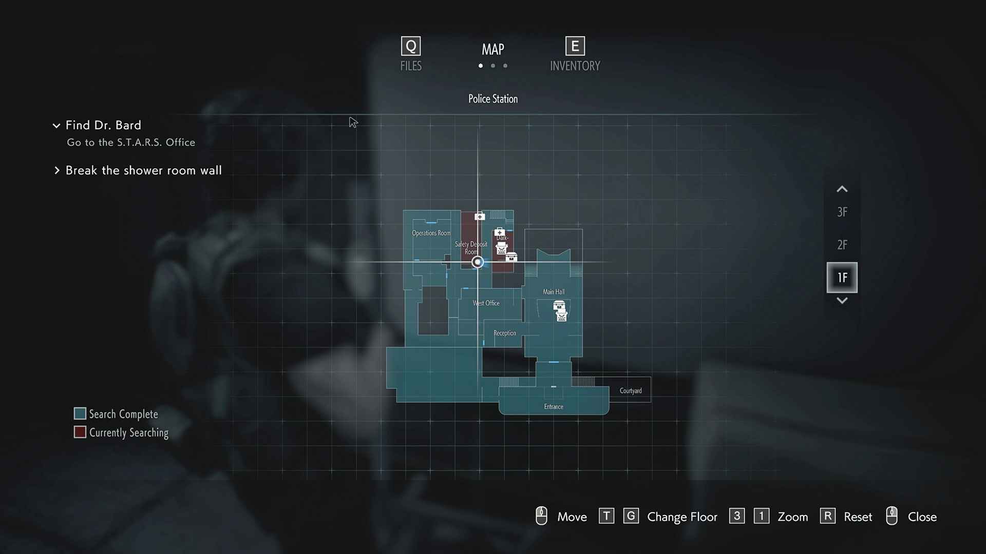 Resident Evil 3 Remake Police Station Shower Room 3rd Floor