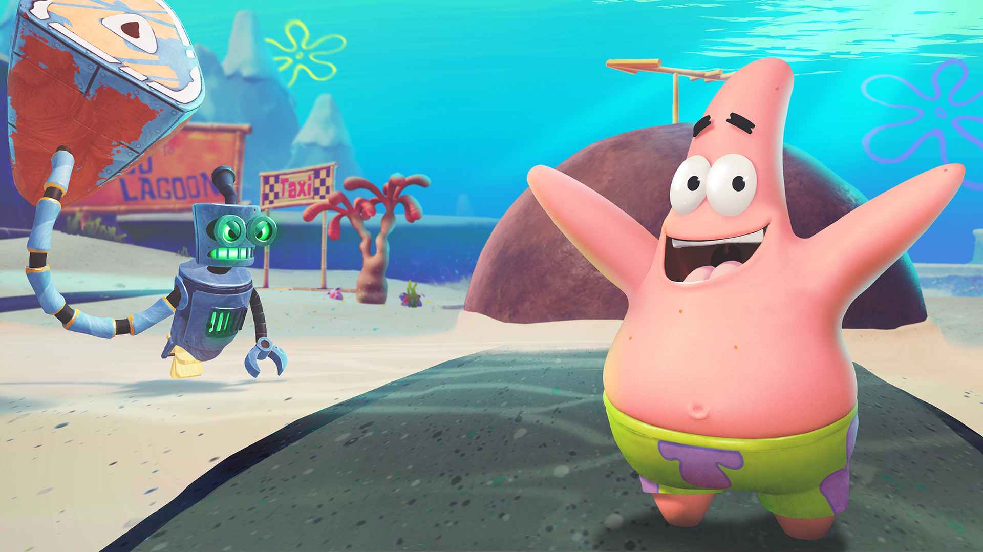SpongeBob Kanciastoporty: Bitwa o dół bikini - Nawodniony