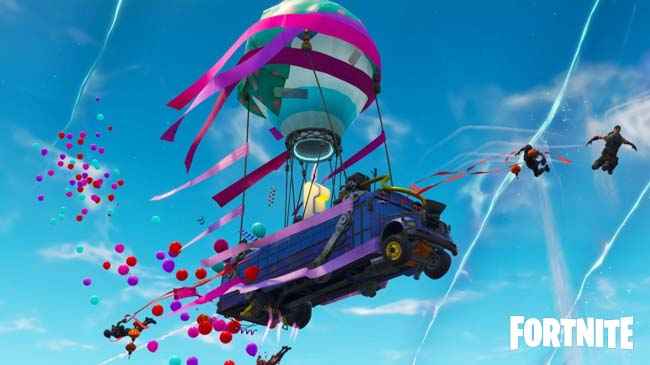 Fiesta real de Fortnite