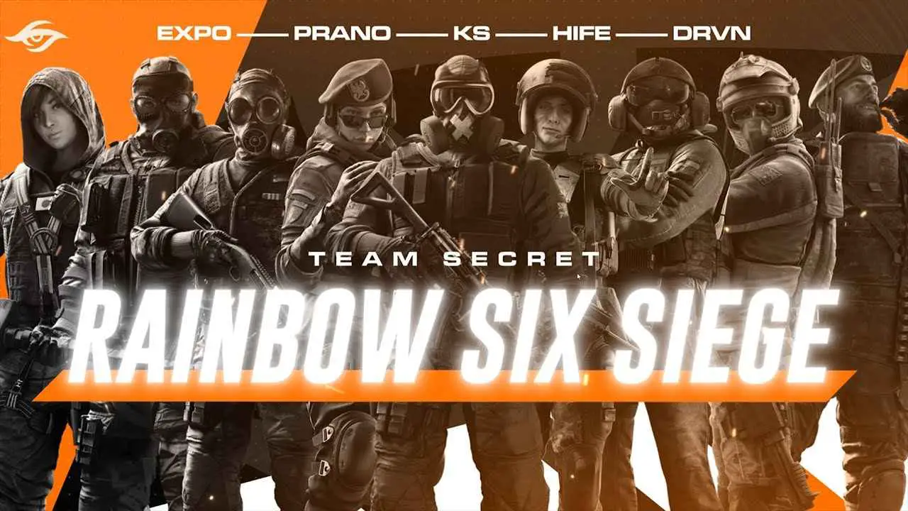 Team Secret’s Rainbow Six Siege New Roster Announced