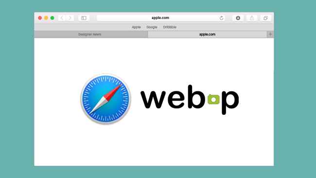 webp safari version